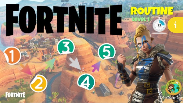 (English) Daily Routine Fortnite