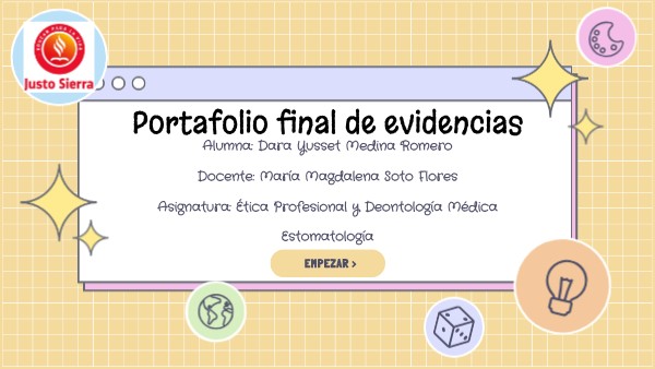 Portafolio final de evicencias | Genially