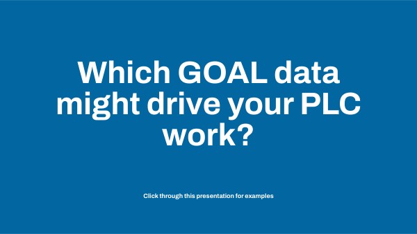 PLC Data | Genially