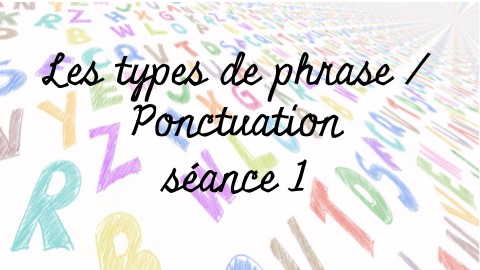 S1 Types phrases | Genially