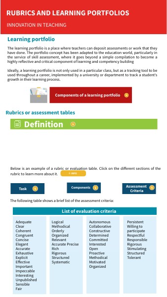 6. Rubrics and learning portfolios [EN]SM3