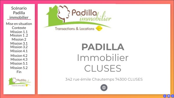 Scénario Padilla immobilier 2024 | Genially