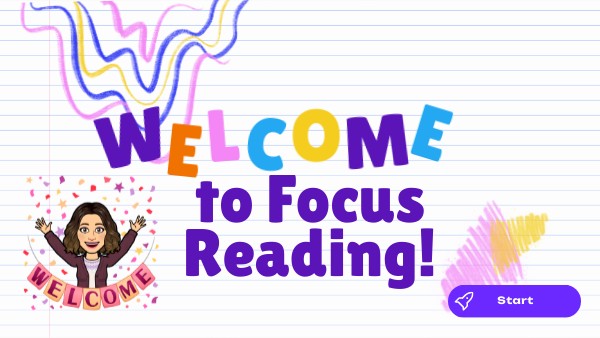 Focus Reading Welcome