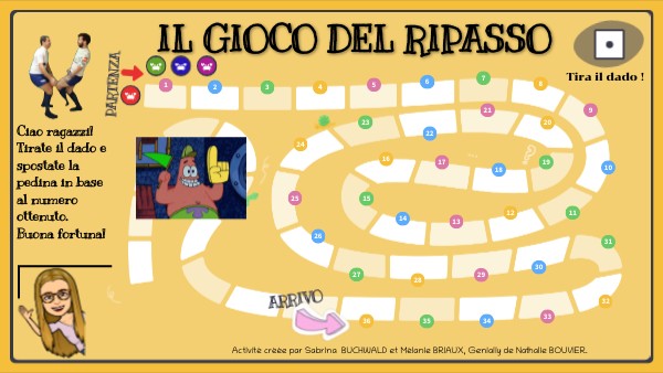 GIOCO DEL RIPASSO - 3e | Genially