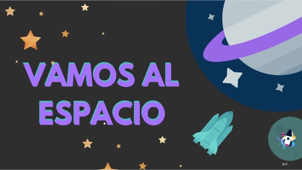 Vamos al espacio A1 niños 1 LARGA