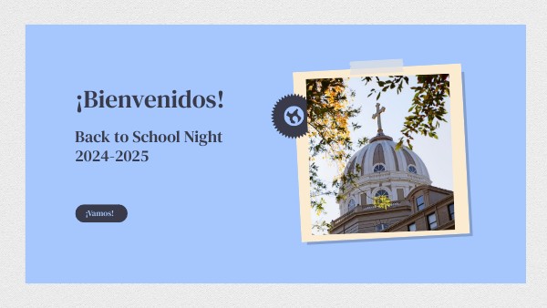 Back to School Night 2024