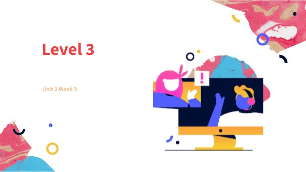 Nivel 3 Semana 4 Clase 2 | Genially