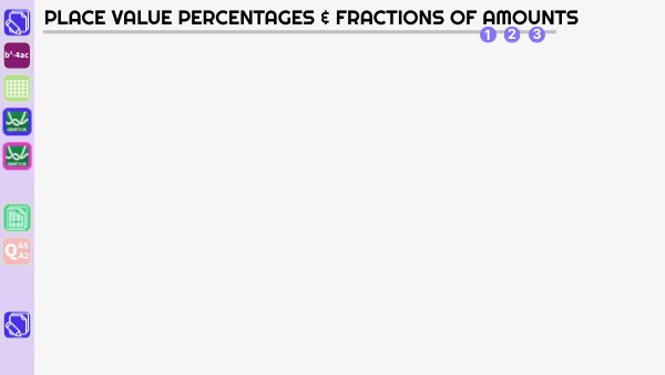 25/26 EHE - Place value, % & Fractions of amounts | Genially