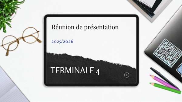 Présentation T4 2025 2026 | Genially