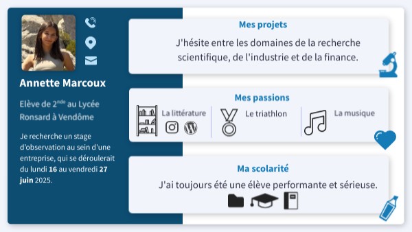 CV MARCOUX ANNETTE | Genially