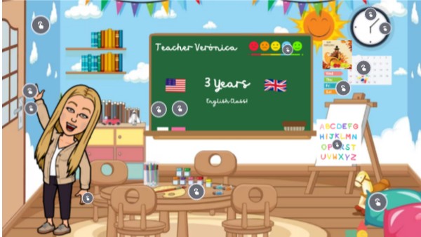3 Years English Class | Genially