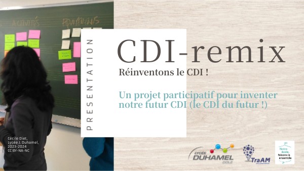 cdi-remix présentation projet novembre | Genially