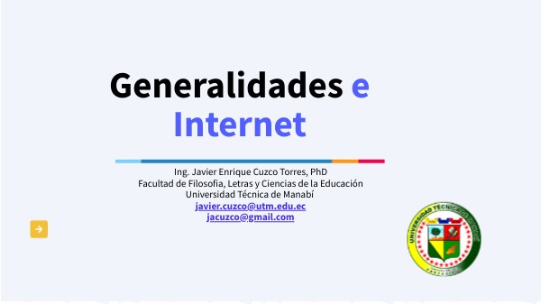 Unidad 1 Conocimientos Generales e Internet | Genially