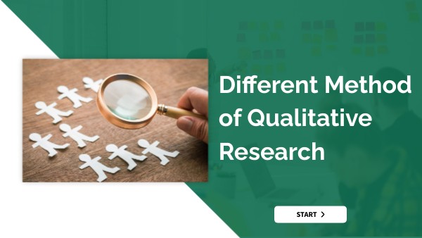 RCS6740 M7 Different Method of Qualitative Research | Genially