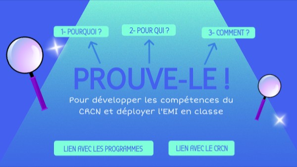 Prouve-le ! | Genially
