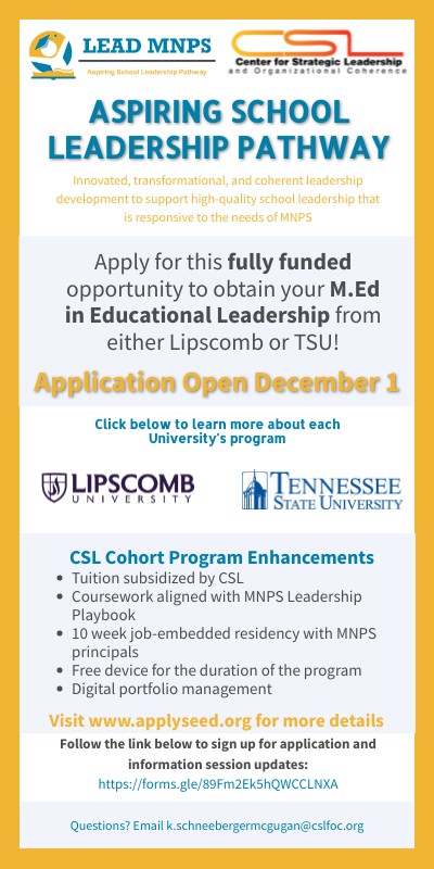LEAD MNPS Infographic | Genially