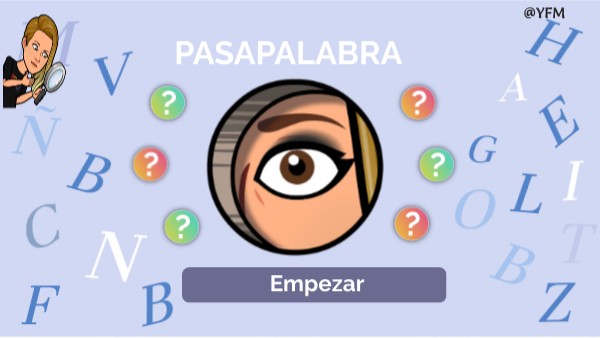 PASAPALABRA VERBOS (REG AND IRREG) EN INGLES