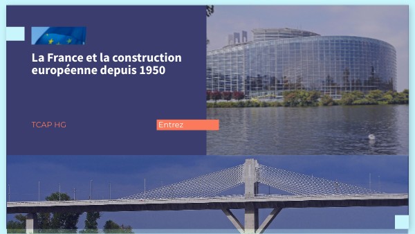 La FRance et la construction européenne