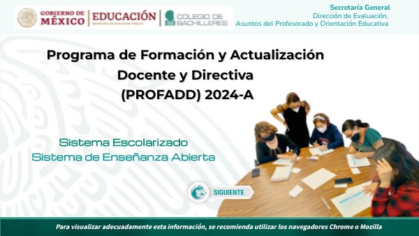 Presentación PROFAD 2024-A | Genially