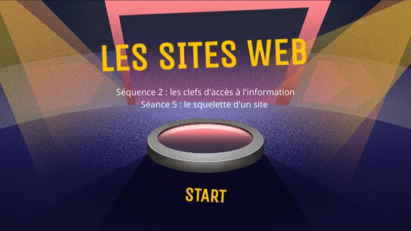 Activités : les sites web | Genially