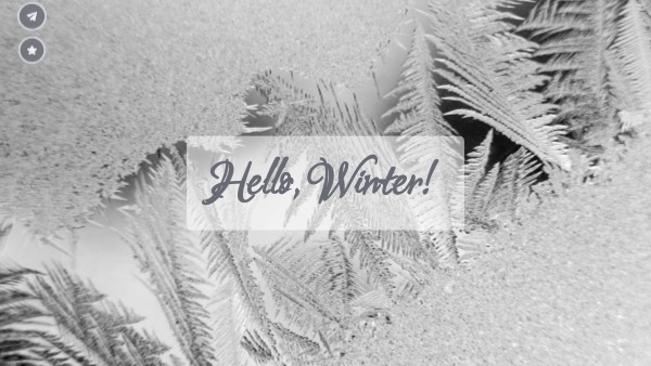Hello, Winter! | Genially