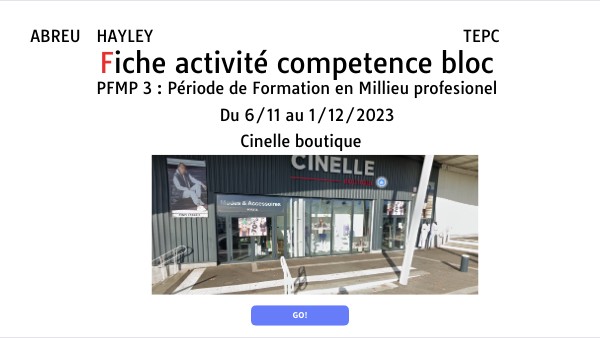 Présentation essentielle