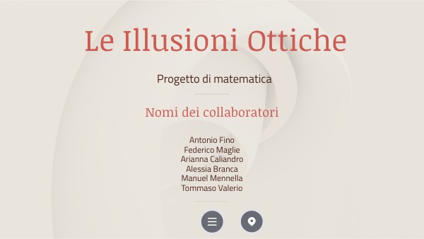 Le Illusioni Ottiche