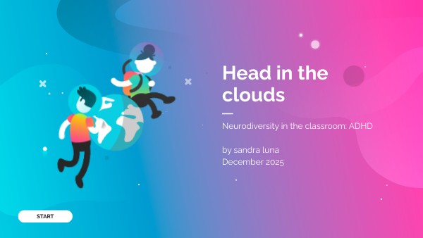 Head in the clouds -> neurodiversity in the classroom: ADHD | Genially