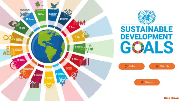 Sustainable Development Goals | Genially