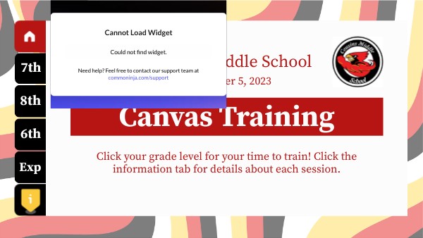 Copy - COMS Canvas Training | Genially