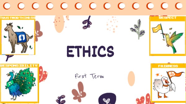 David - 2024 - Ethic - Fourth Grade - First Term | Genially