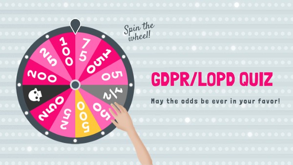 gdpr/lopd quiz | Genially