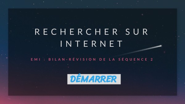 EMI Bilan séquence 2 | Genially
