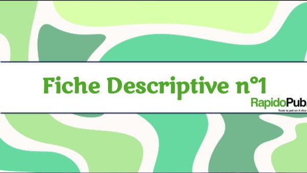 Fiche descriptive 1
