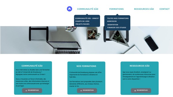 Site Web EàD