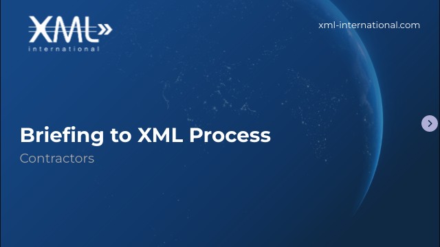 C- Briefing to XML Process | Genially