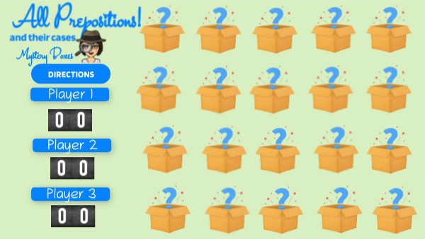 MYSTERY BOX ALL PREPS | Genially