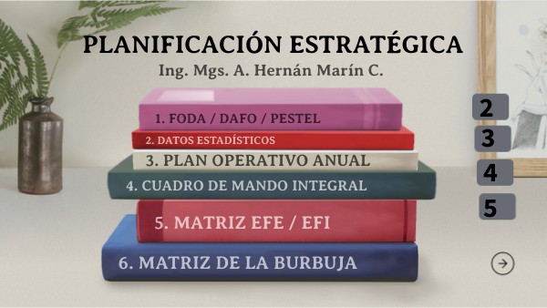PLANIFICACIÓN ESTRATÉGICA