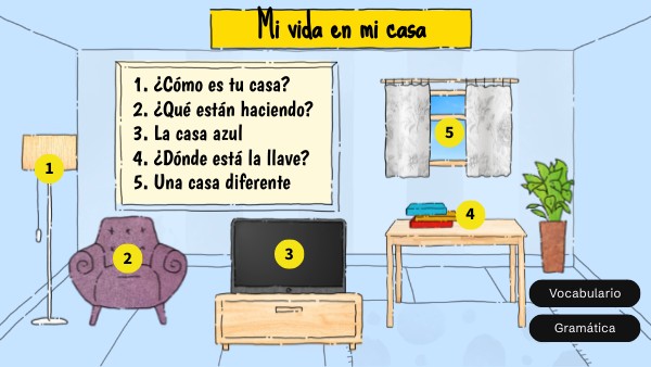 Mi vida en mi casa | Genially