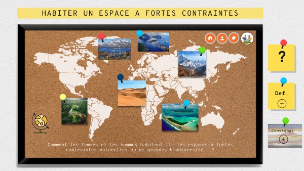 Carte Mentale Habiter Un Espace à Forte Contrainte Habiter un espace à fortes contraintes | Genially