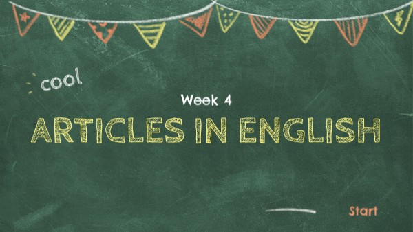 Articles - Week 4 | Genially