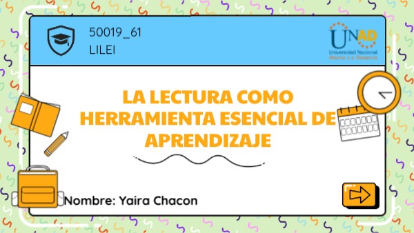 La lectura y escritura | Genially