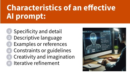 Characteristics of an effective AI prompt - Guide | Genially