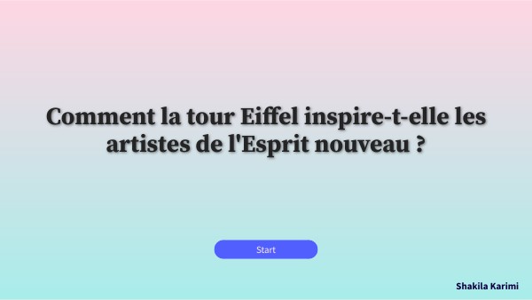 Présentation interactive basique | Genially