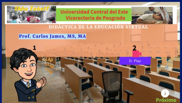 DIDÁCTICA DE LA EDUCACIÓN VIRTUAL by James | Genially