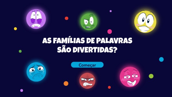 Quiz das famílias de palavras | Genially
