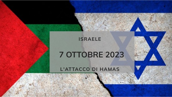 CONFLITTO ISRAELO PALESTINESE