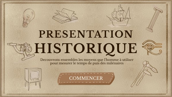 Page De Presentation Histoire Présentation historique
