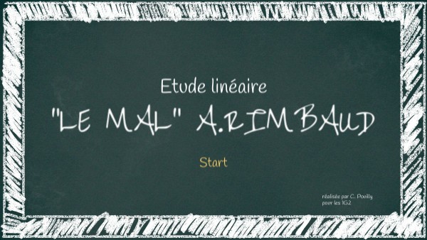 Le Mal, lecture linéaire | Genially