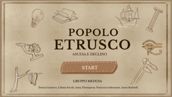 Ascesa E Declino Delle Grandi Potenze Il popolo Etrusco : ascesa e declino